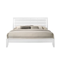 Contemporary King Panel Bed