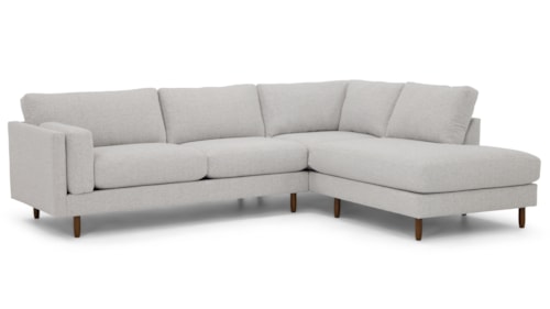 Mid-Century Modern 2-pc. Chaise Sectional