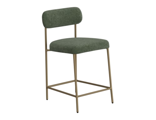 Transitional Upholstered Barstool