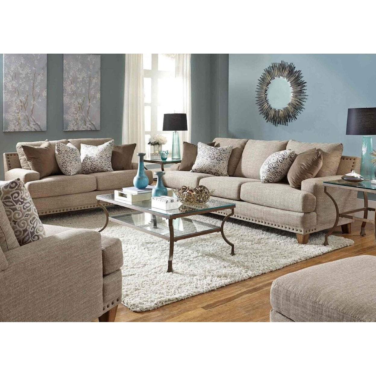 Franklin 864 Hobbs Stationary Sofa