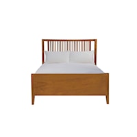 Atwood Queen Spindle Bed with Low Footboard