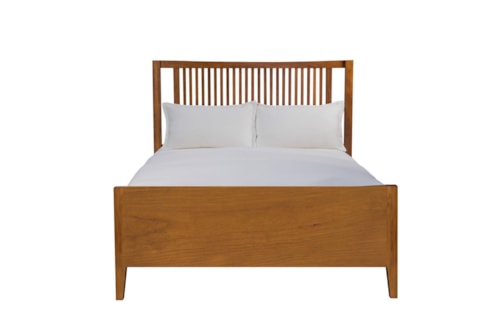 Atwood Queen Spindle Bed with Low Footboard