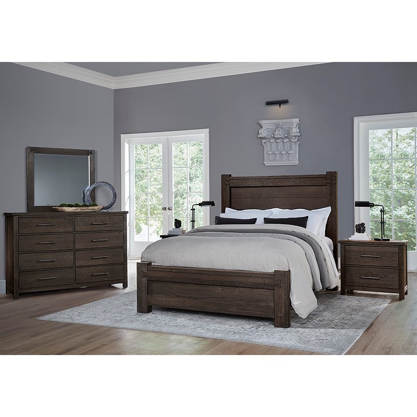 California King Panel Bed