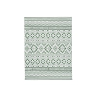 Casual 7'10" x 9'10" Accent Rug for Indoor and Outdoor Use