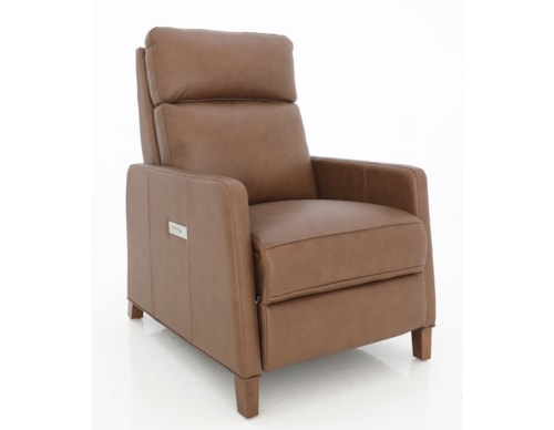 Contemporary Zero Gravity Power Recliner with Power Headrest and Lumbar