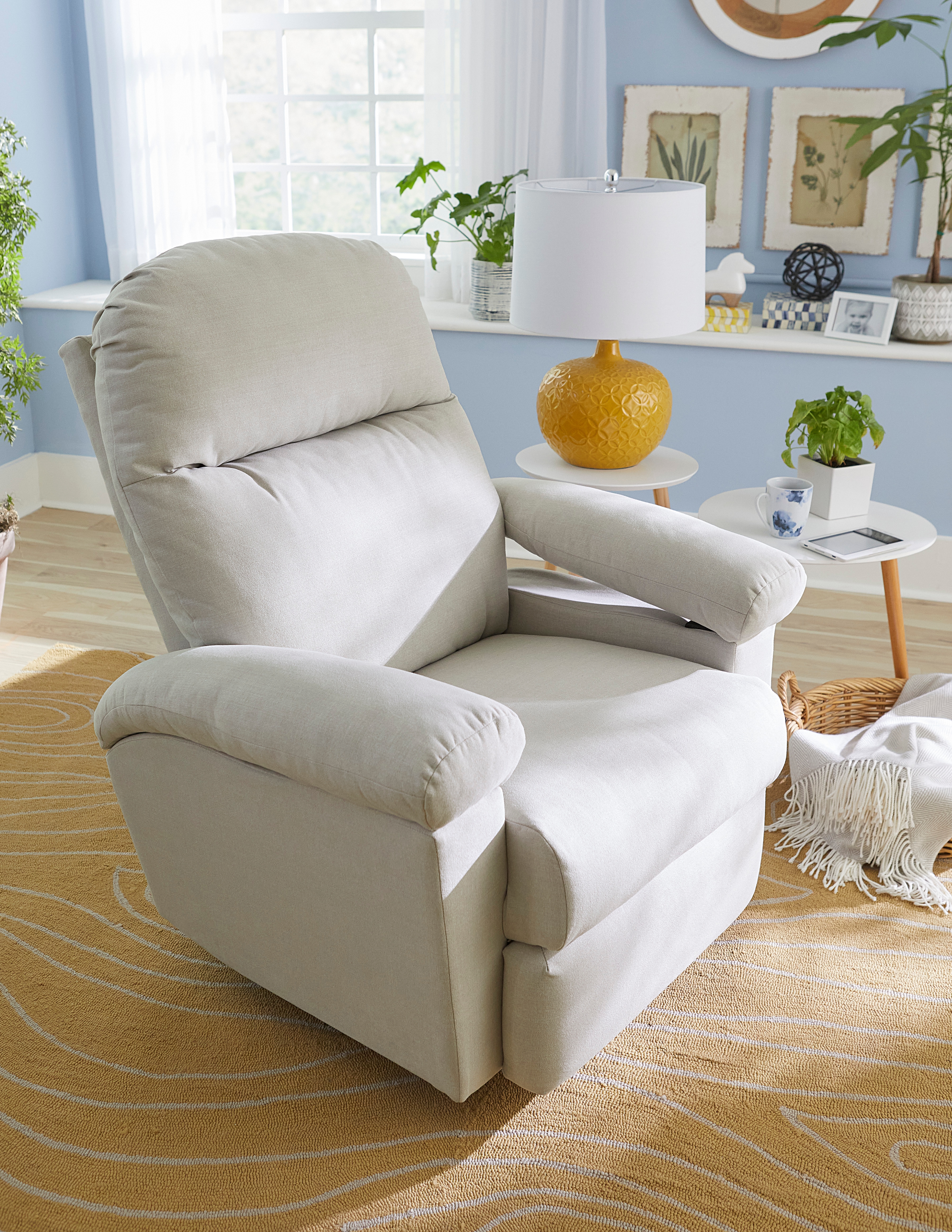 Best Home Furnishings Jodie Power Swivel Recliner w/ Adjustable Arms