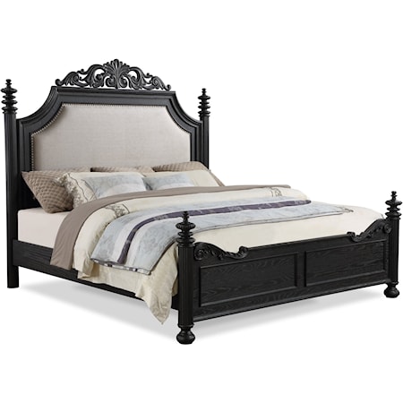 King Upholstered Bed