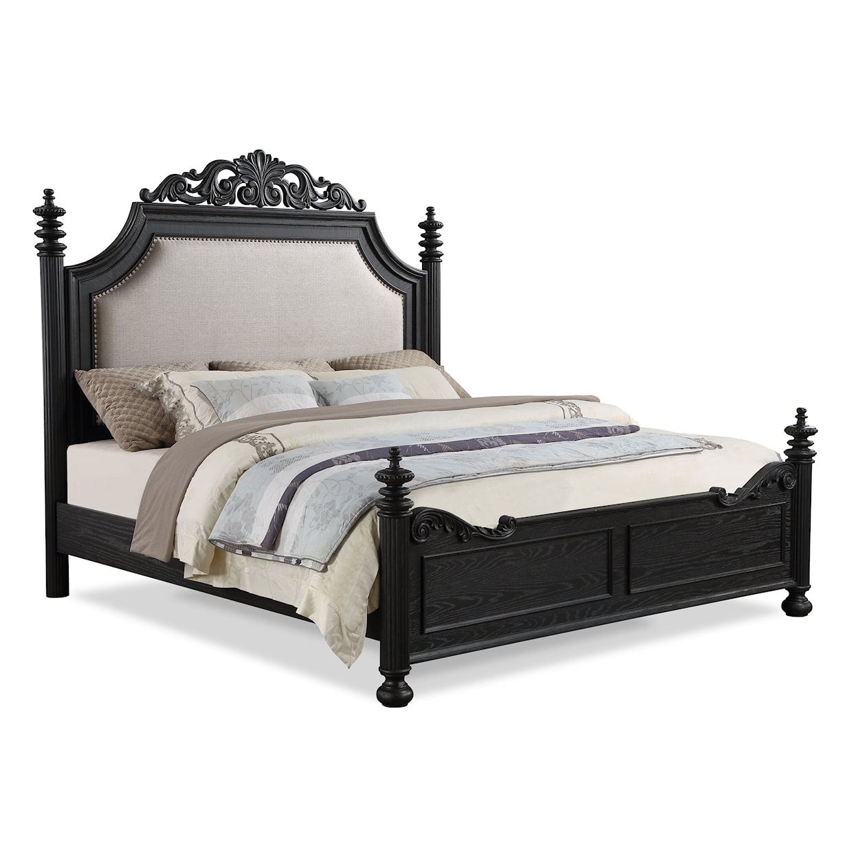CM KINGSBURY Queen Upholstered Bed
