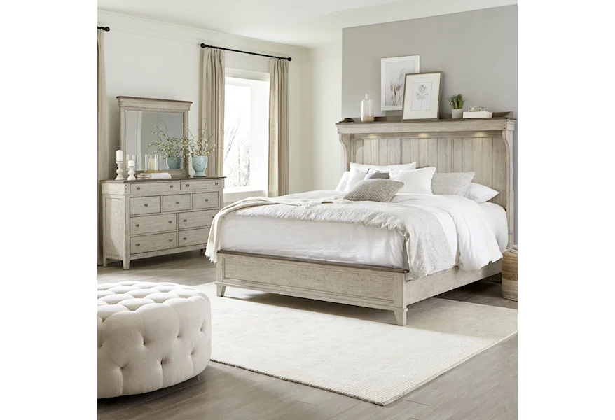 Ivy Hollow Three-Piece King Bedroom Set by Liberty Furniture at Royal Furniture