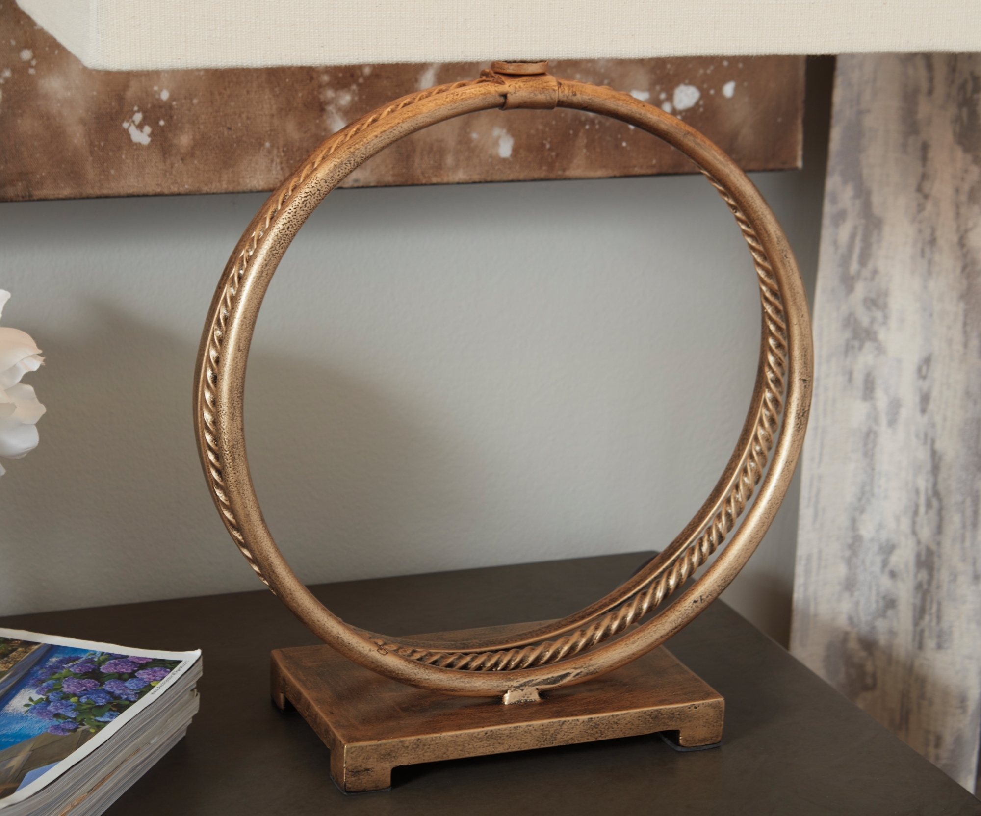 Metal Table Lamp
