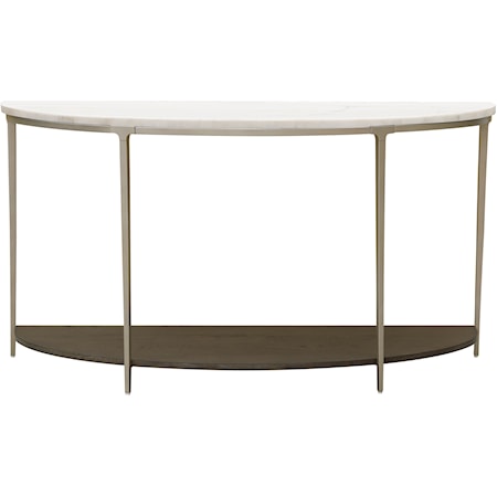 Stone Top Console Table