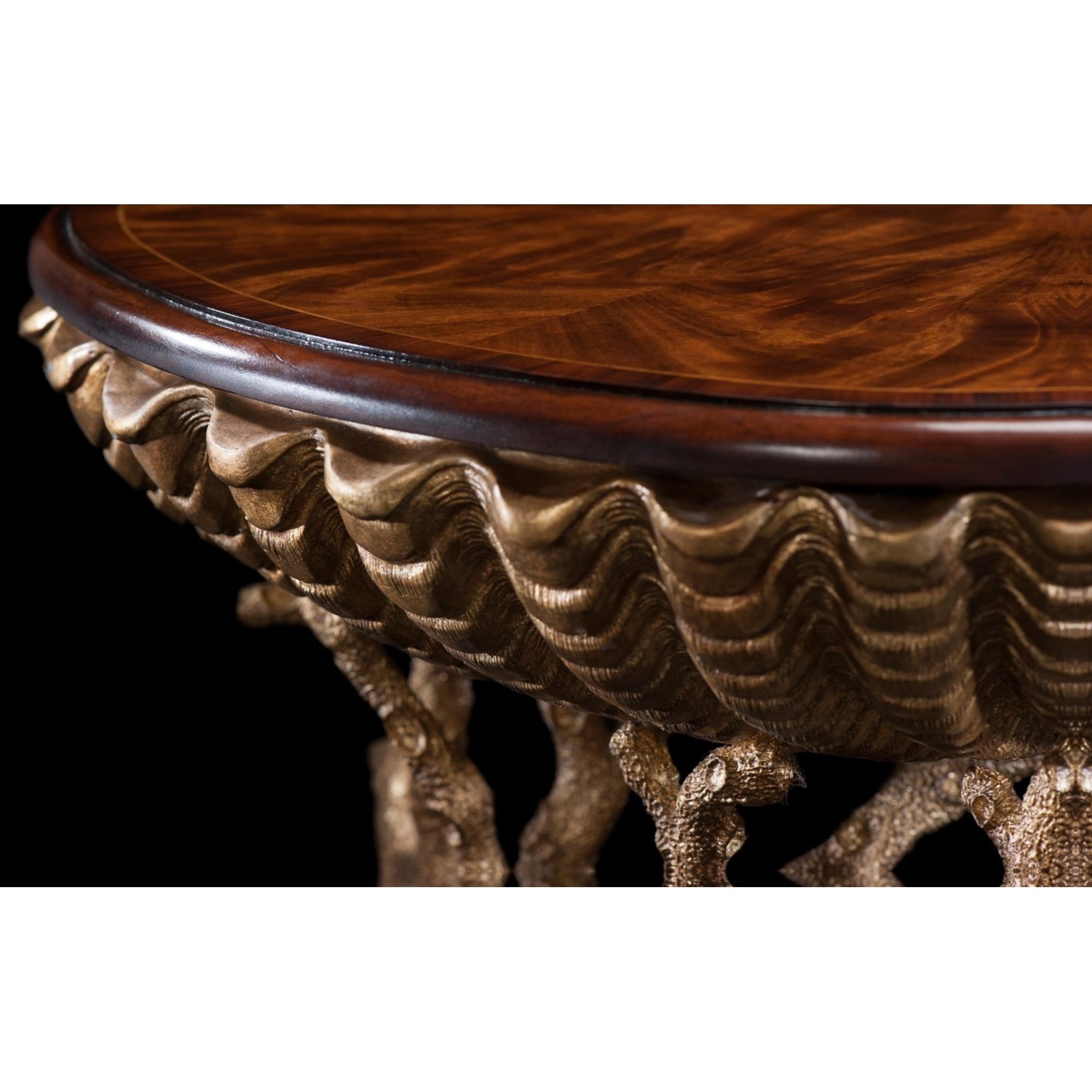 Theodore Alexander Tables Gilt Grotto Table