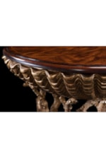 Theodore Alexander Tables Gilt Grotto Coastal Table with Coral Base