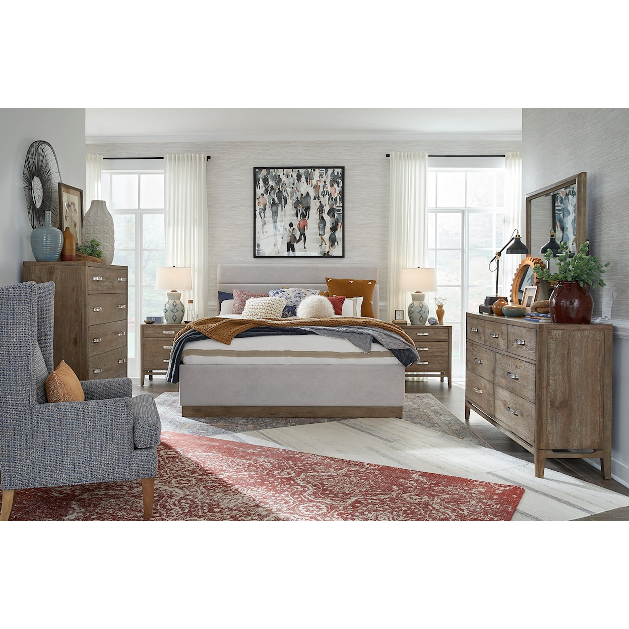 Magnussen Home Kavanaugh Bedroom Queen Bedroom Group