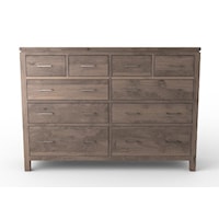 10-Drawer Dresser with 2 Blanket Drawers
