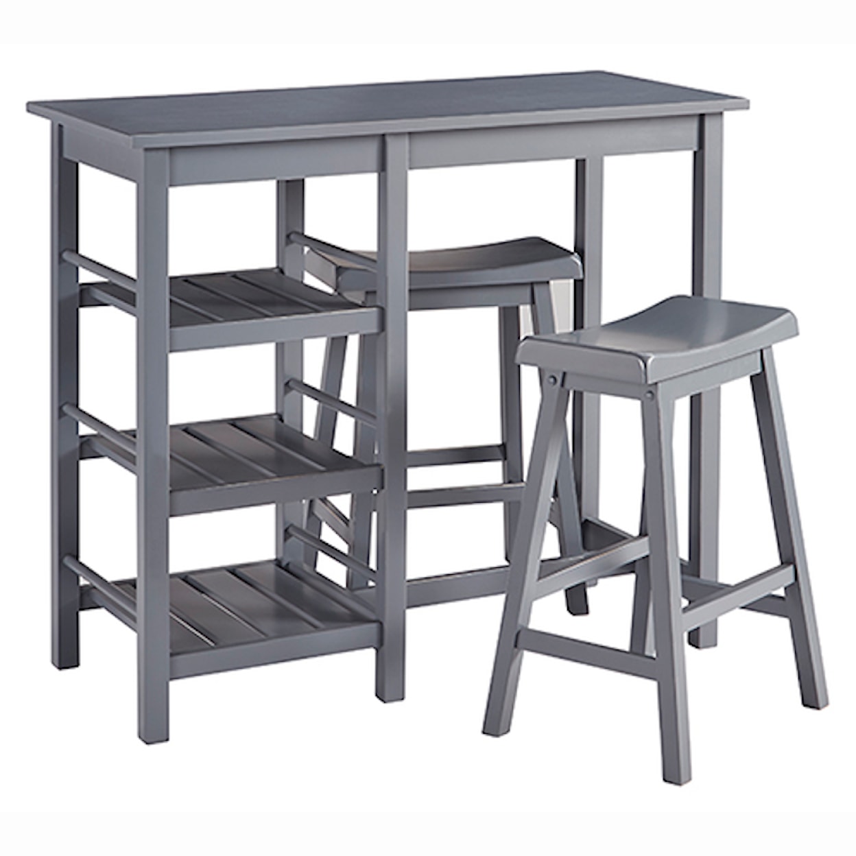 Progressive Furniture Breakfast Club 3-Piece Counter Table Set