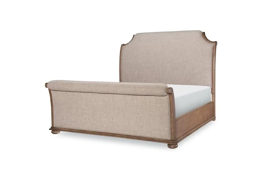 Camden Heights Queen Upholstered Sleigh Bed by Legacy Classic at Stoney Creek Furniture 