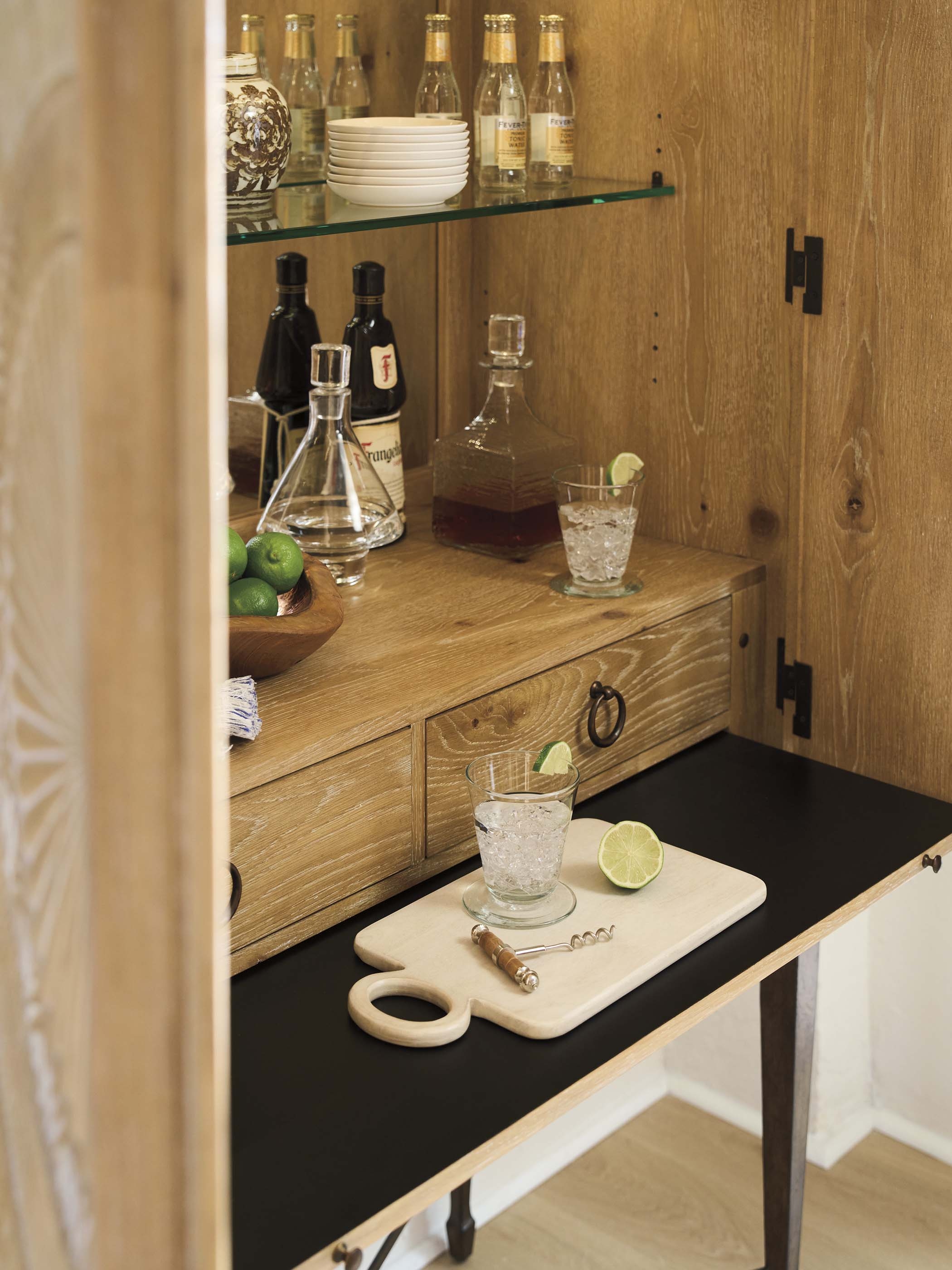 Barclay Butera Montecito Hammond Bar Cabinet