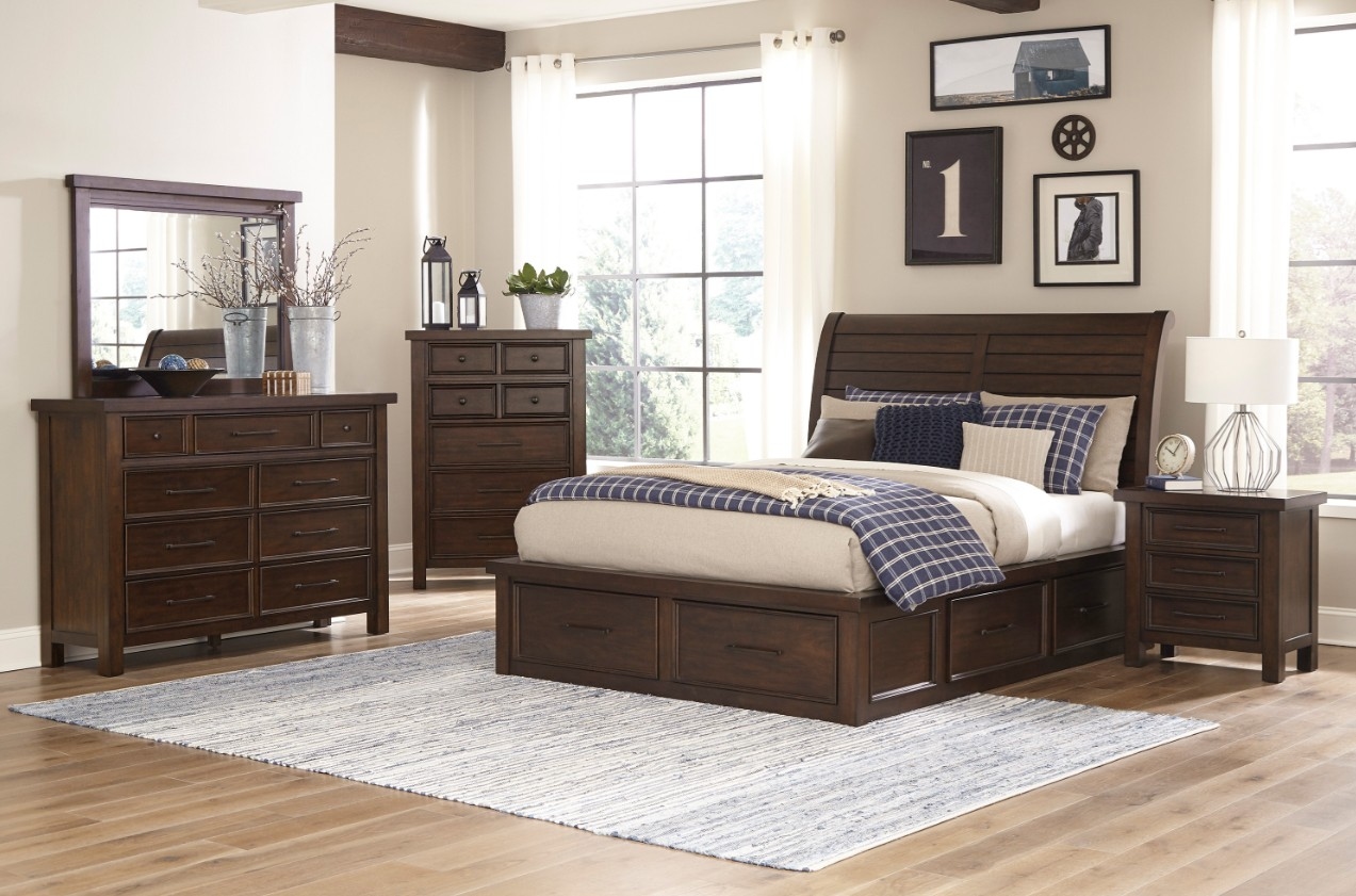 Homelegance Logandale 3-Drawer Nightstand