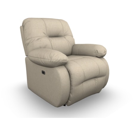 Power Rocker Recliner w/ Power Tilt Headrest