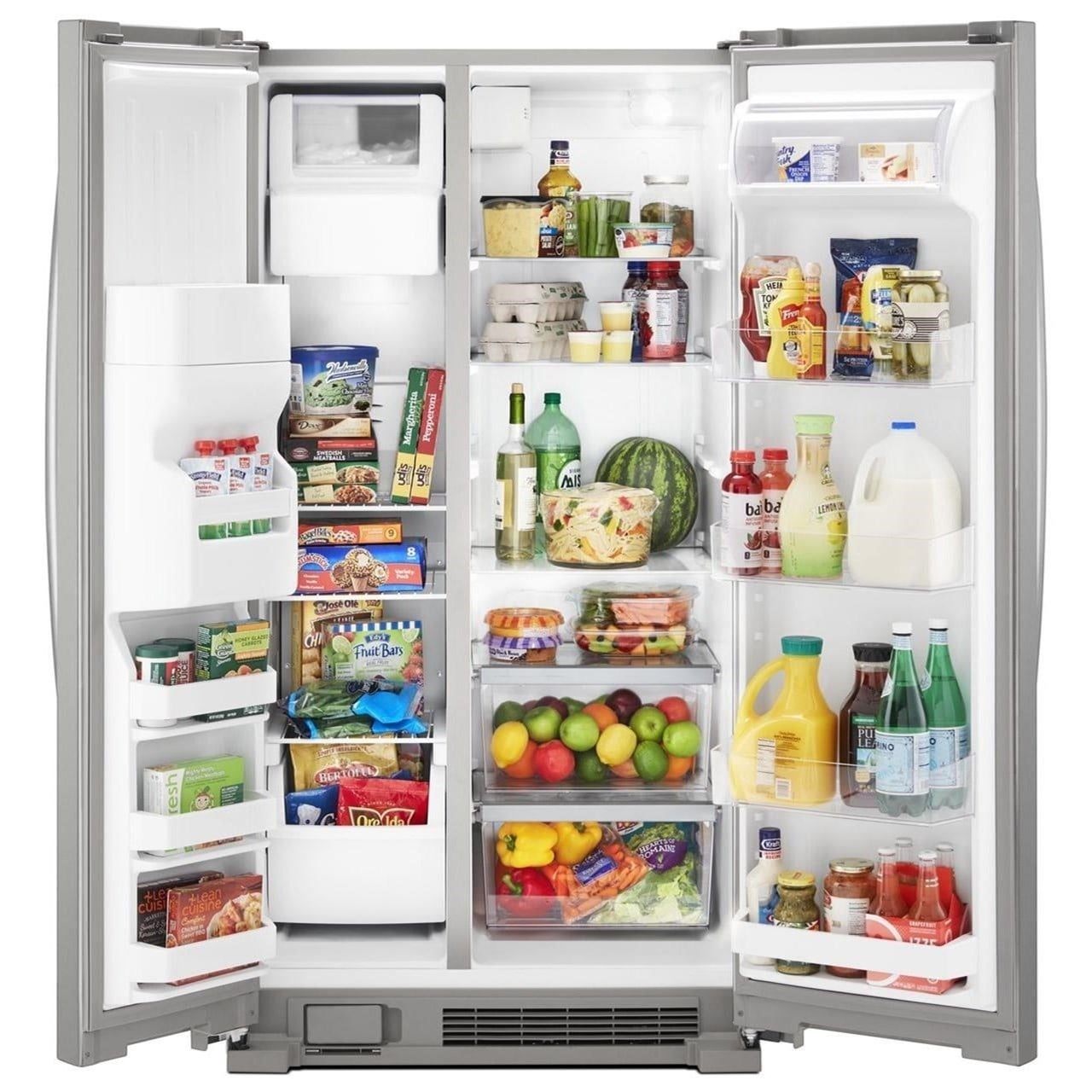 Whirlpool Refrigerators Side By Side Freestanding Refrigerator