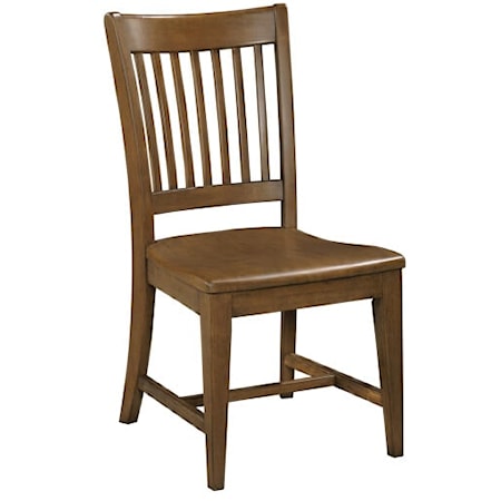 Traditional Slat Back Dining Chair