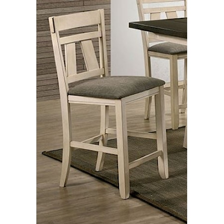 Two-Piece Counter Height Dining Side Chair