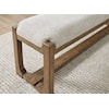 Signature Design by Ashley Clinton Upholstered Dining Bench