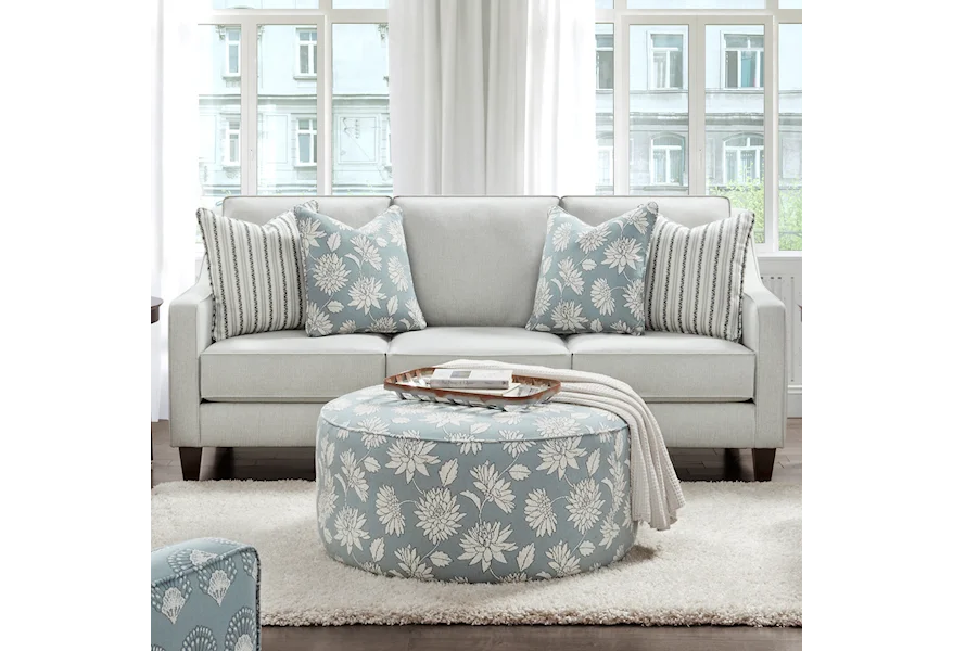 59 INVITATION MIST Sofa by Fusion Furniture at Z & R Furniture