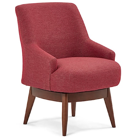 Mid-Century Contemporary Swivel Chair
