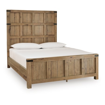 Queen Panel Bed