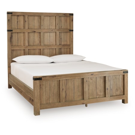 Queen Panel Bed