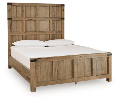 Queen Panel Bed