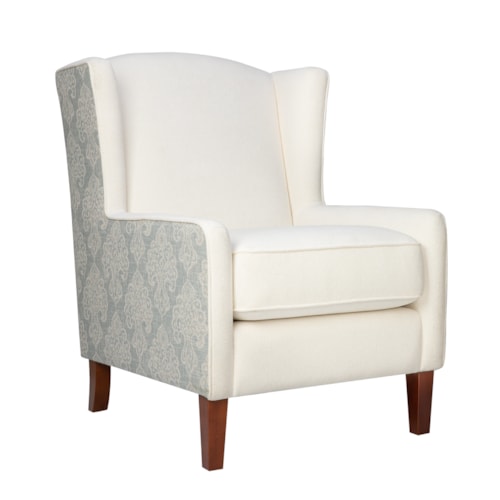 Turner Paisley Pattern Upholstered Accent Chair