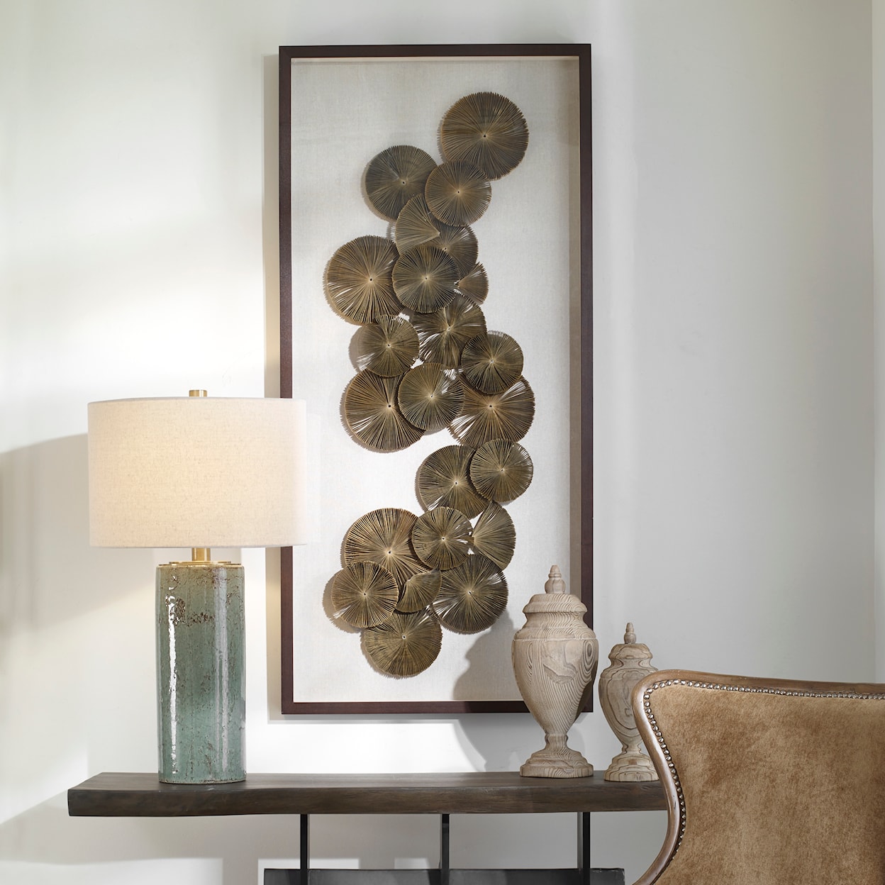 Uttermost The The Times Shadow Box Wall Art