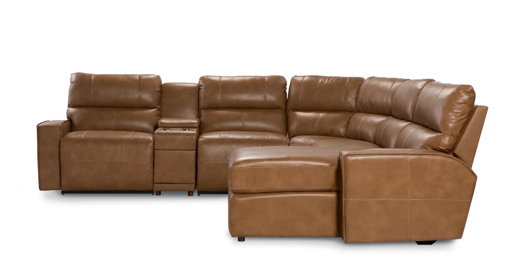 Manual Reclining Sectional Sofa