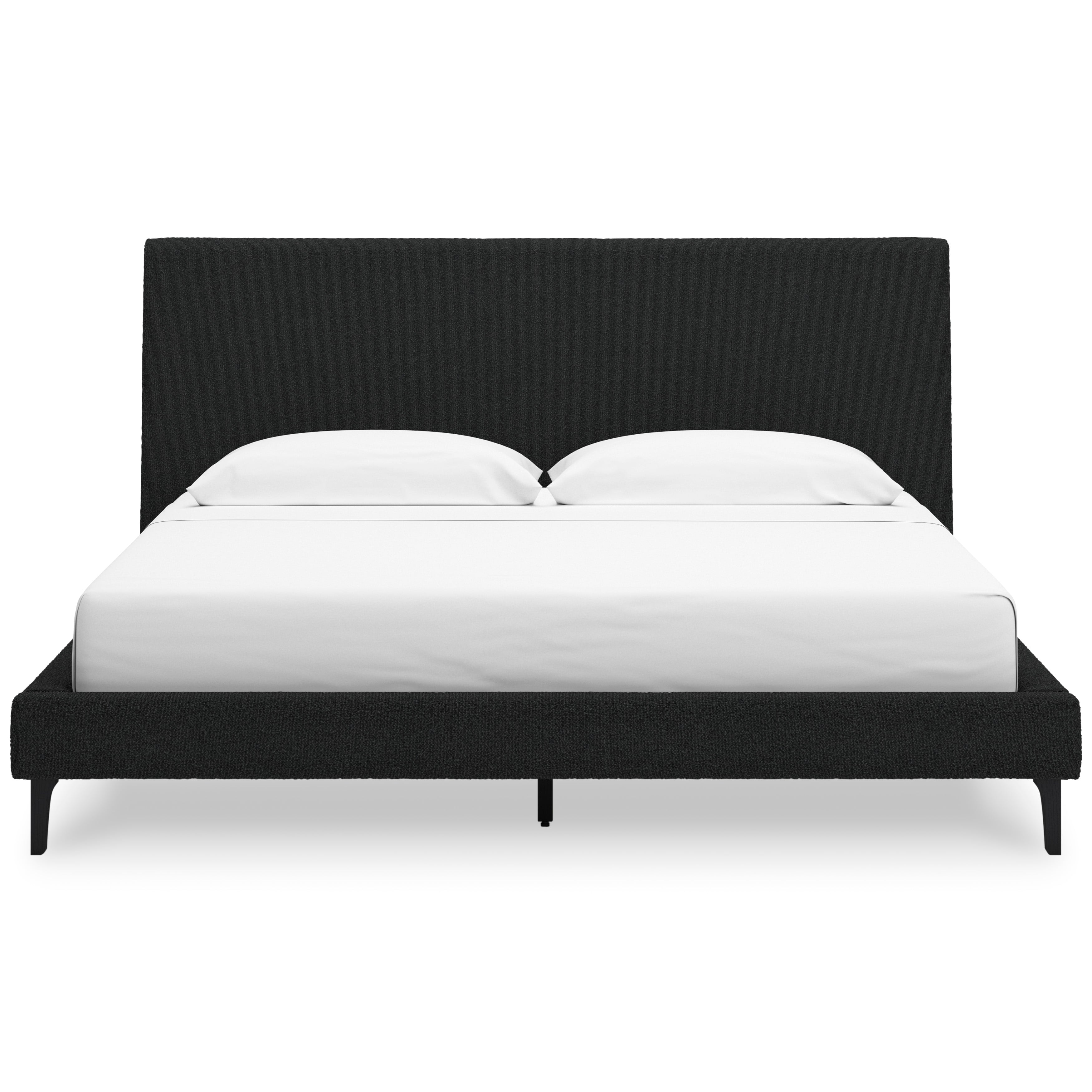 Signature Cadmori B2616-82 King Upholstered Bed With Roll Slats ...