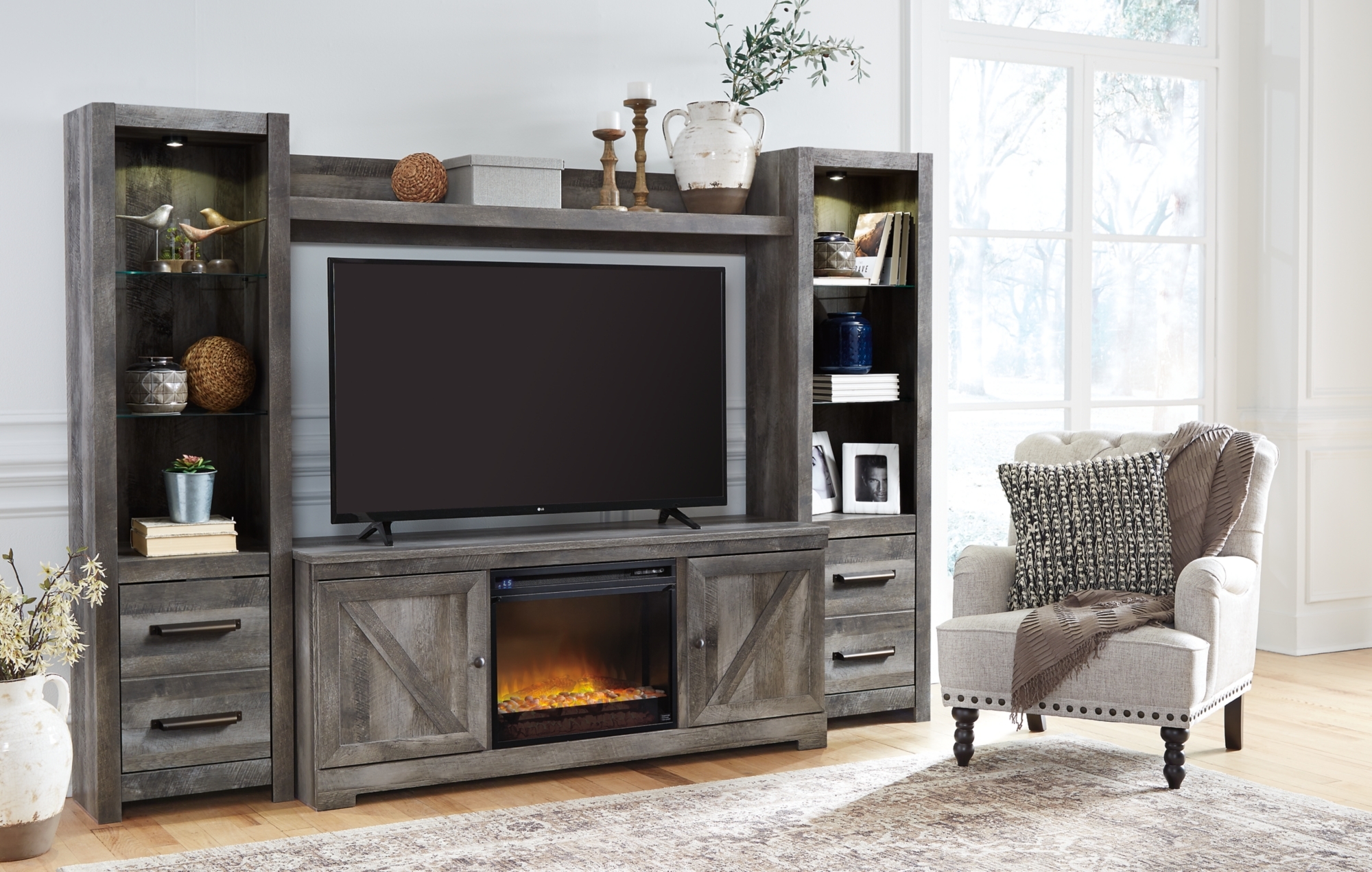Ashley Signature Design Wynnlow Entertainment Center