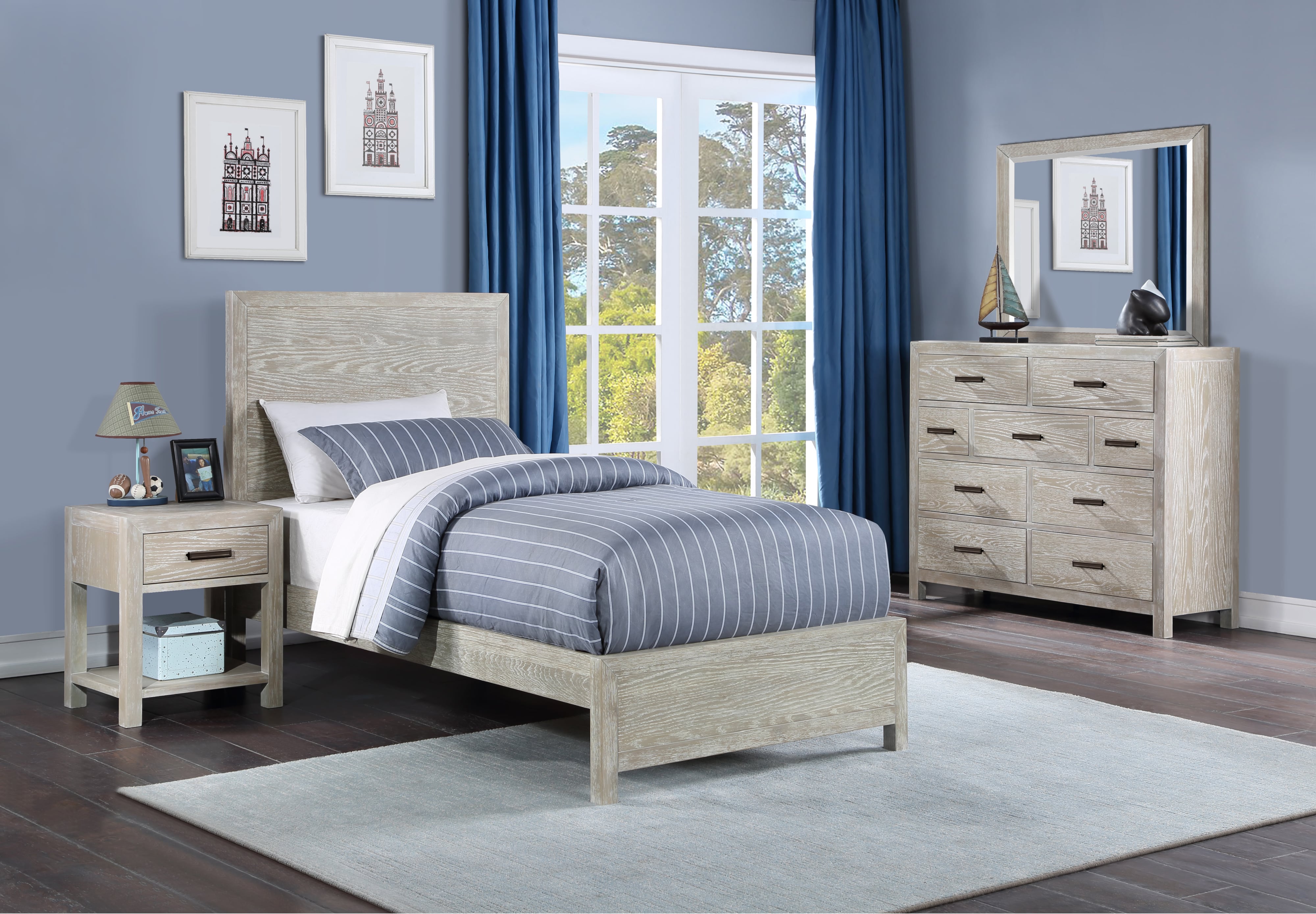 Winners Only Fresno Panel Twin Bed