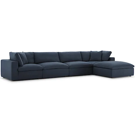 5 Piece Sectional Sofa Set