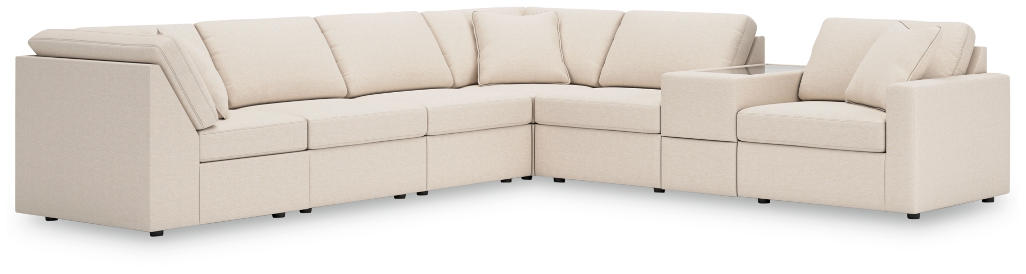 7-Piece Sectional Console