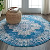 Nourison Grafix 5'3" Round  Rug