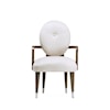 Michael Amini Roxbury Park Upholstered Arm Dining Chair