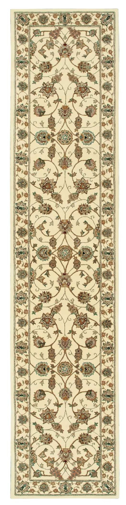 2'6" x 12' Ivory Runner Rug