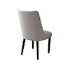 Prime Xena Upholstered Side Chair in Gray