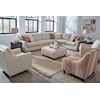 Fusion Furniture 5006 ARTESIA SAND Accent Ottoman