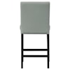 Elements International Meridian Set of 2 Counter Height Side Chairs
