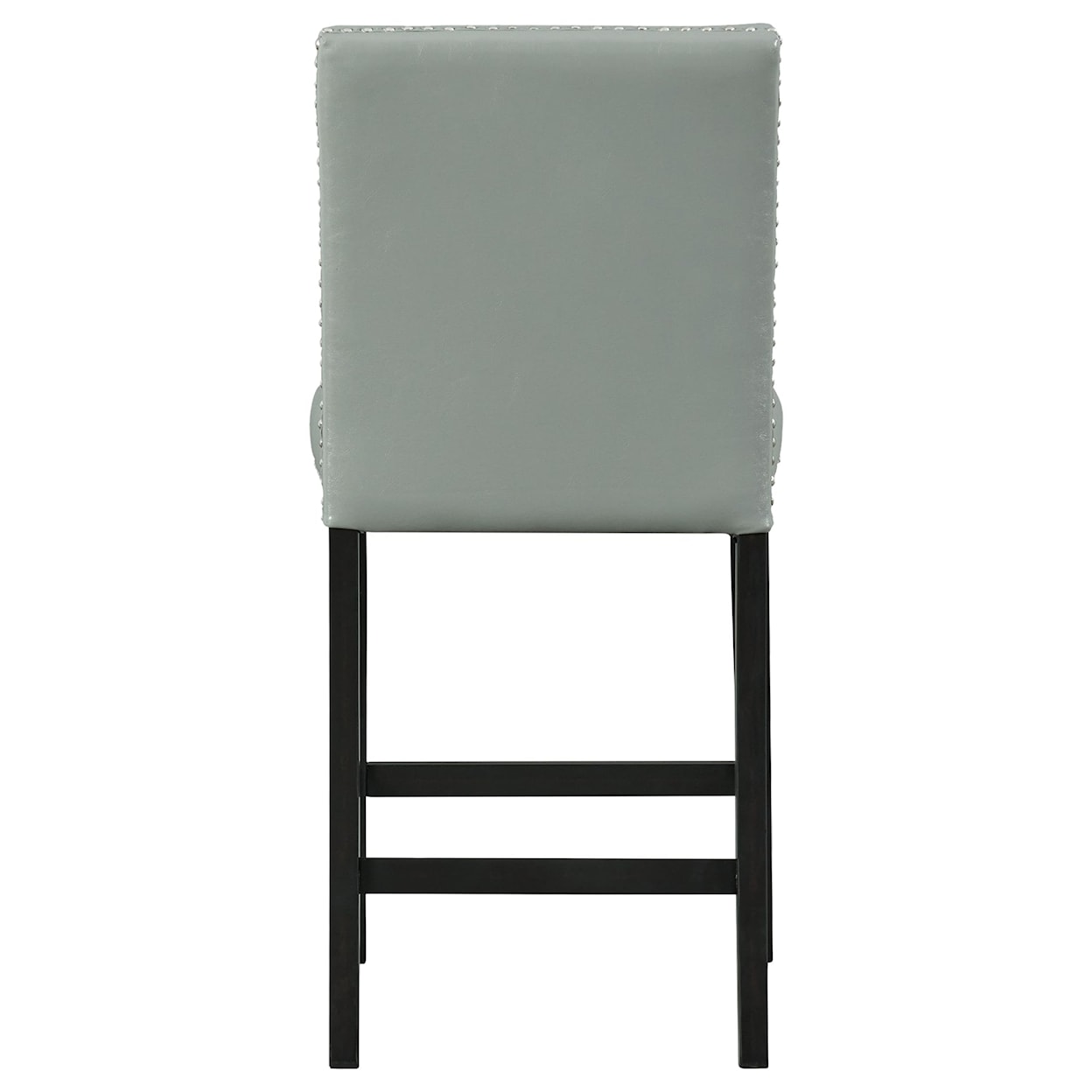 Elements International Meridian Set of 2 Counter Height Side Chairs