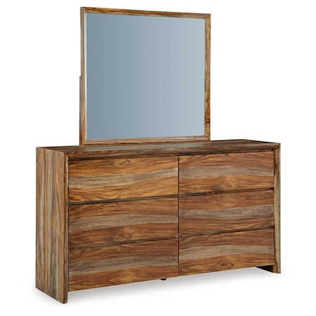 Dresser And Mirror