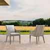 Armen Living Grenada Set of 2 Outdoor Dining Chairs